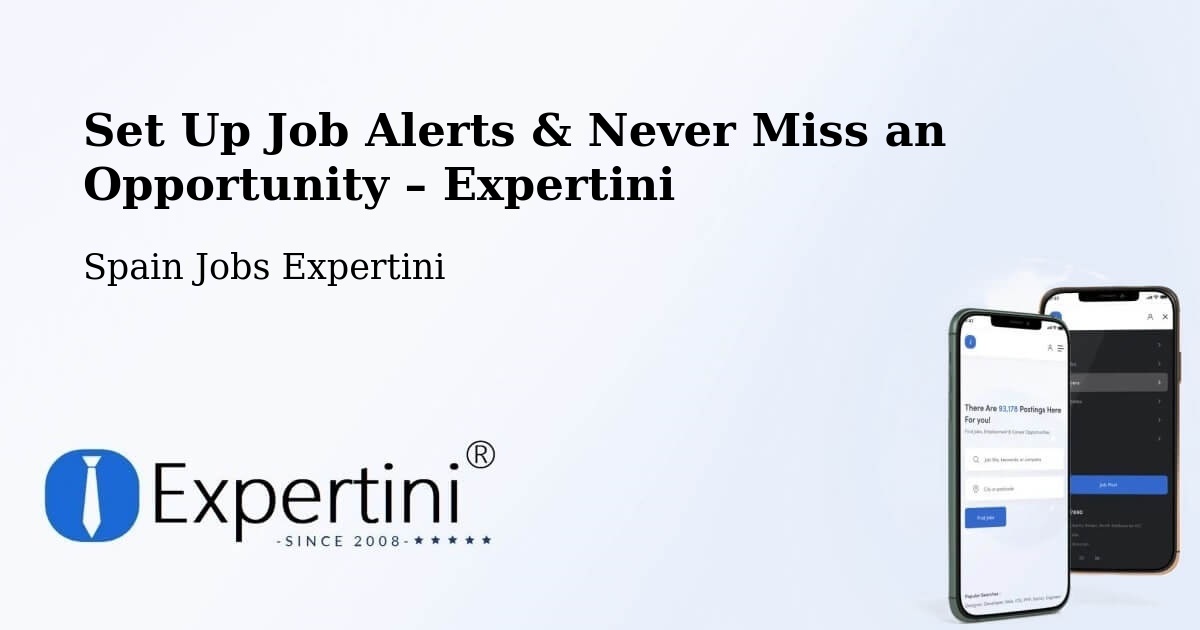 Job Alerts Guide – Get Notified About New Jobs in Sort - Sort, Spain Jobs Expertini